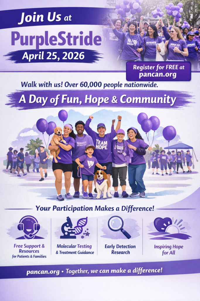 PurpleStride April 25, 2026 PanCan.org